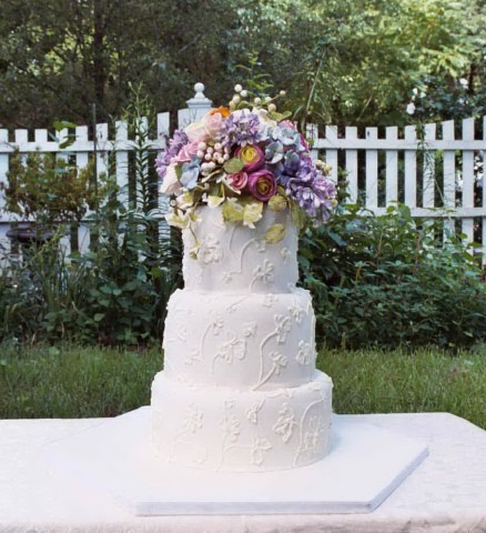 Summer Wedding Cake