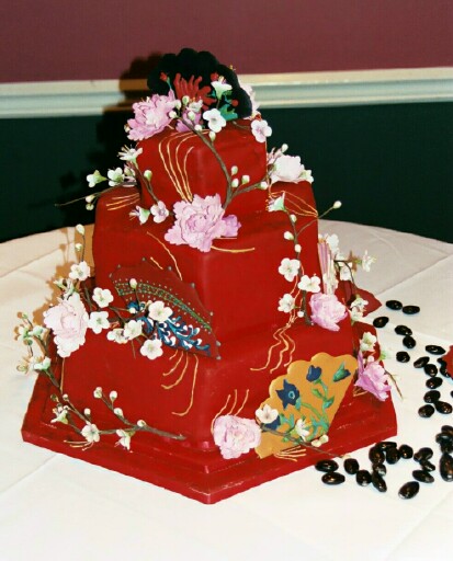 Chinese wedding cake