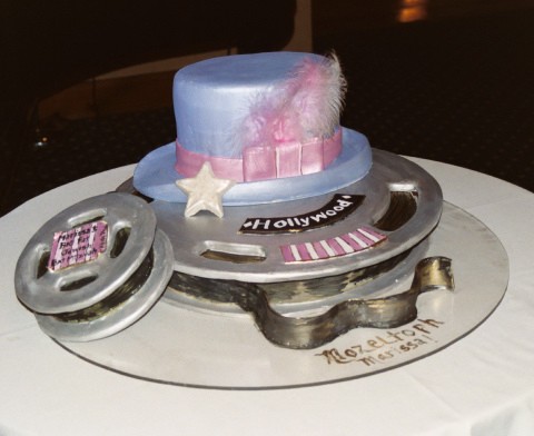 Hollywood Movie Star on Movies  And Happiness Prevail  A Top Hat Cake And A Pair Of Cake Movie